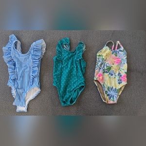 Lot of (3) 2T Toddler Swim Suits